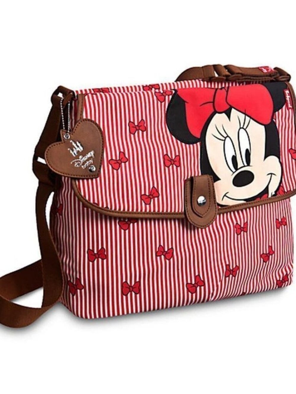Disney Baby Babymel Minnie Mouse Diaper Bag Red Changing Pad Insulated